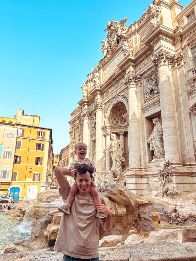 Trevi Fountain 3 days in Rome