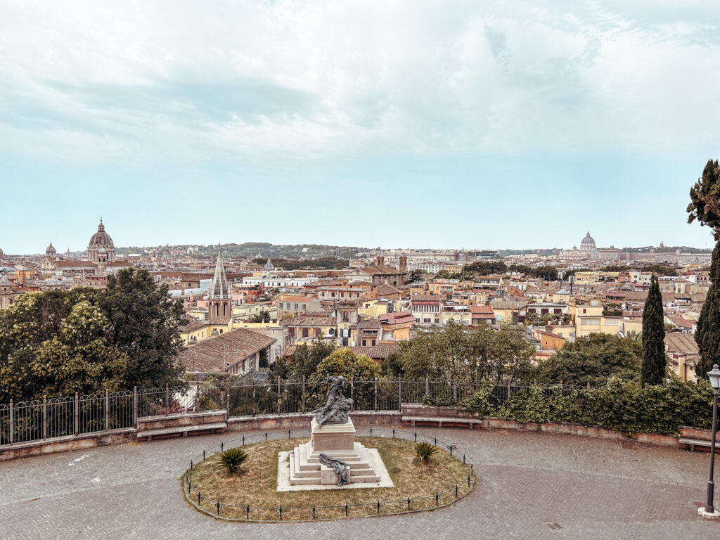 View from Villa Borghese