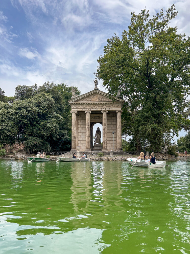 Villa Borghese Boating Lake