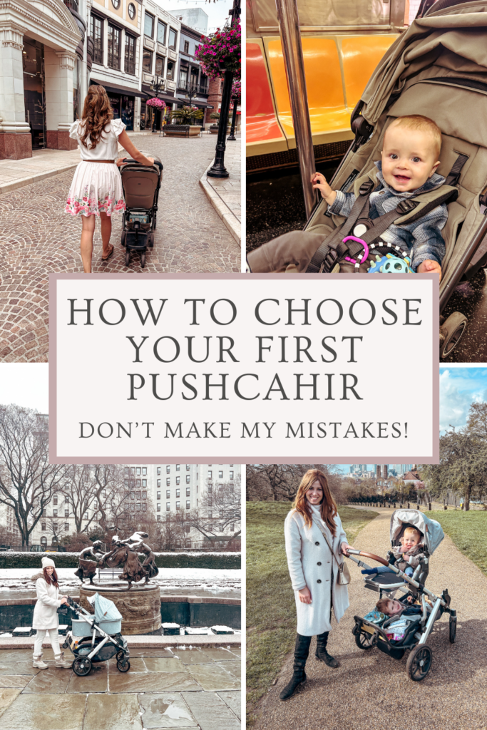 How to choose your first pushchair