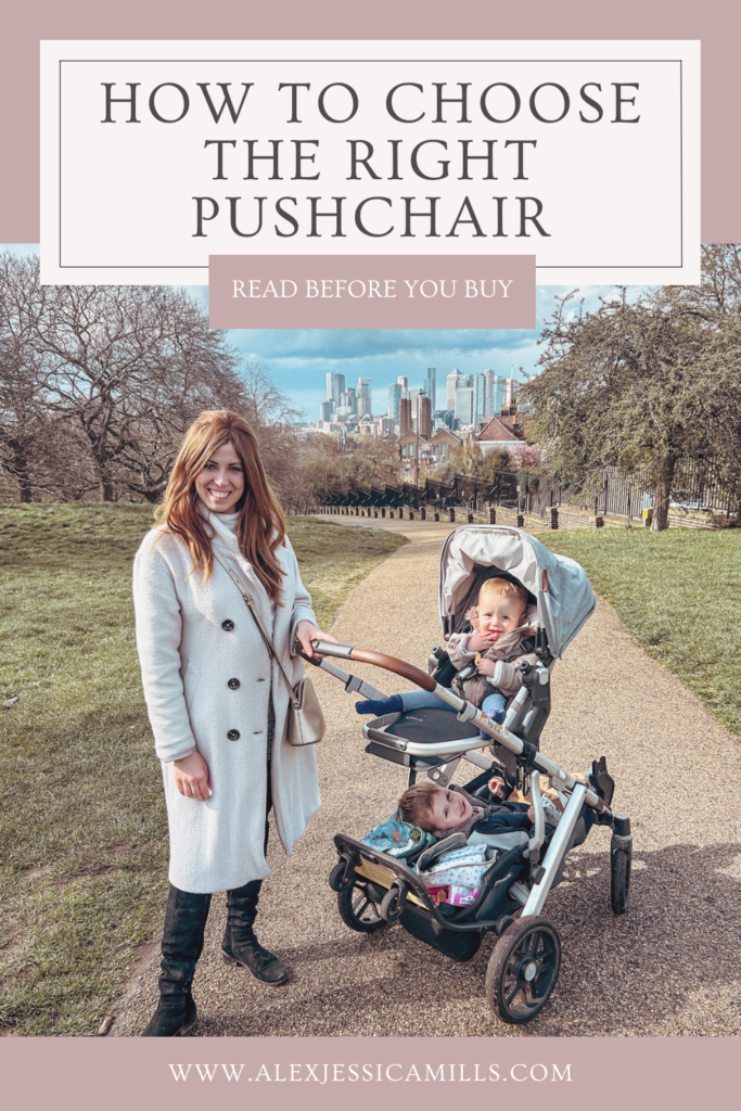 guide on how to choose your first pushchair