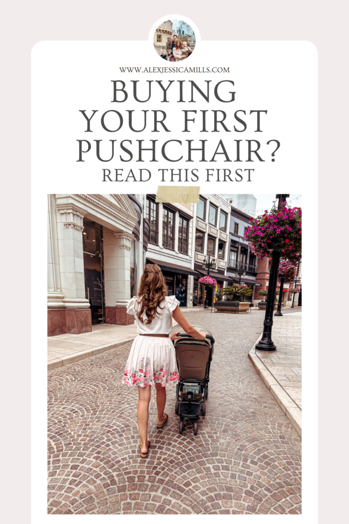 guide on how to choose your first pushchair