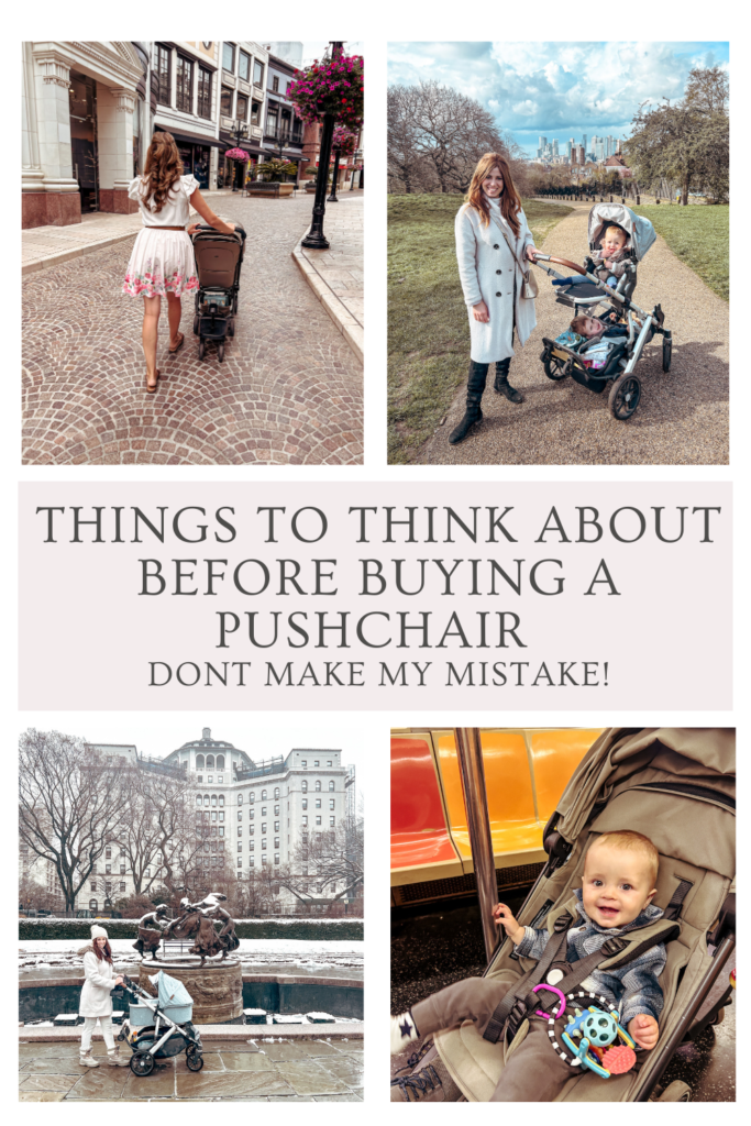 things to think about on how to choose your first pushchair