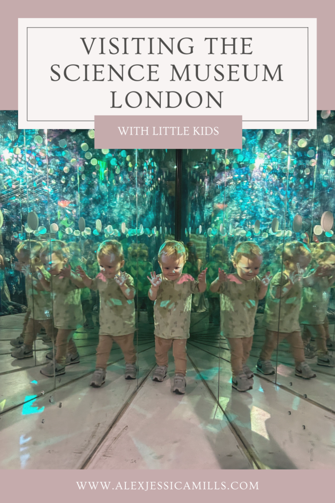 tips for visiting the Science Museum London with toddlers