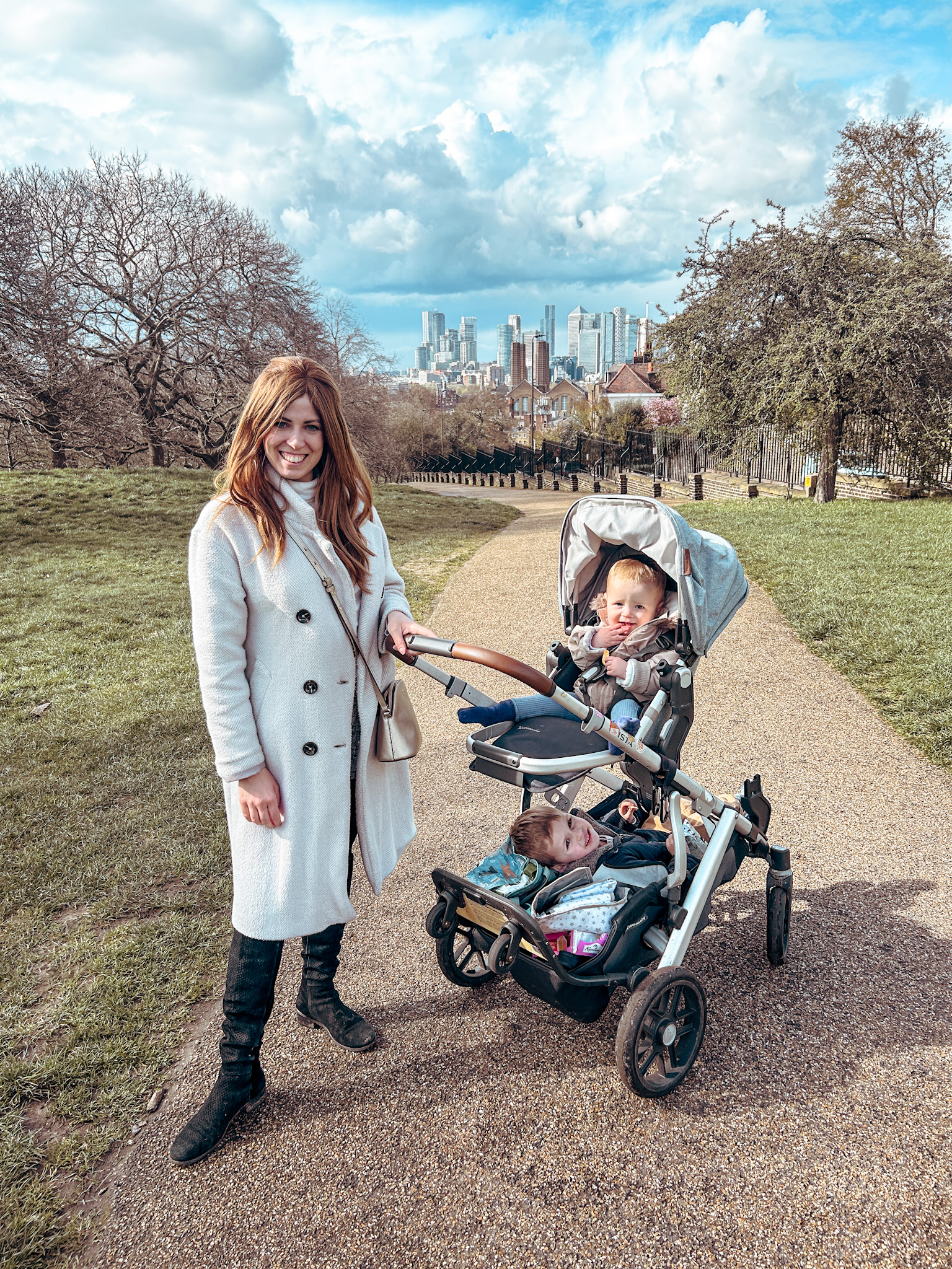 Walking with our UppaBaby Vista Pushchair