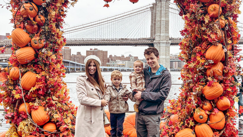 Pumpkin Arch at Pier 17