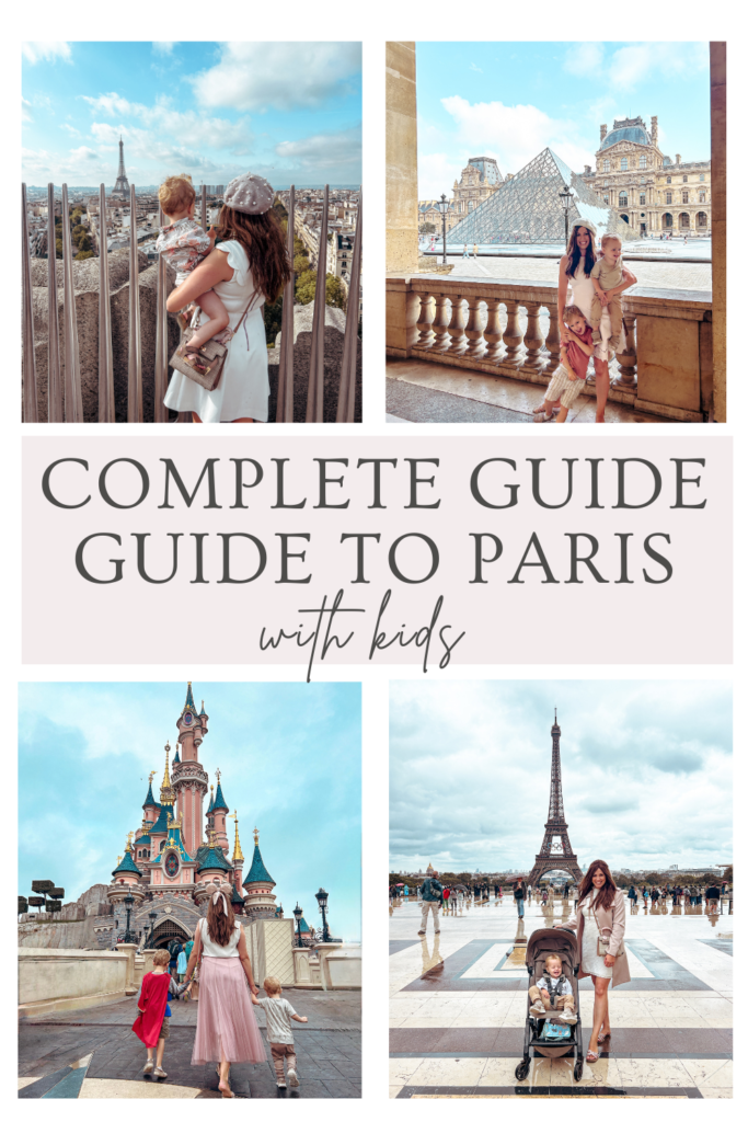 Guide to Paris with kids under five