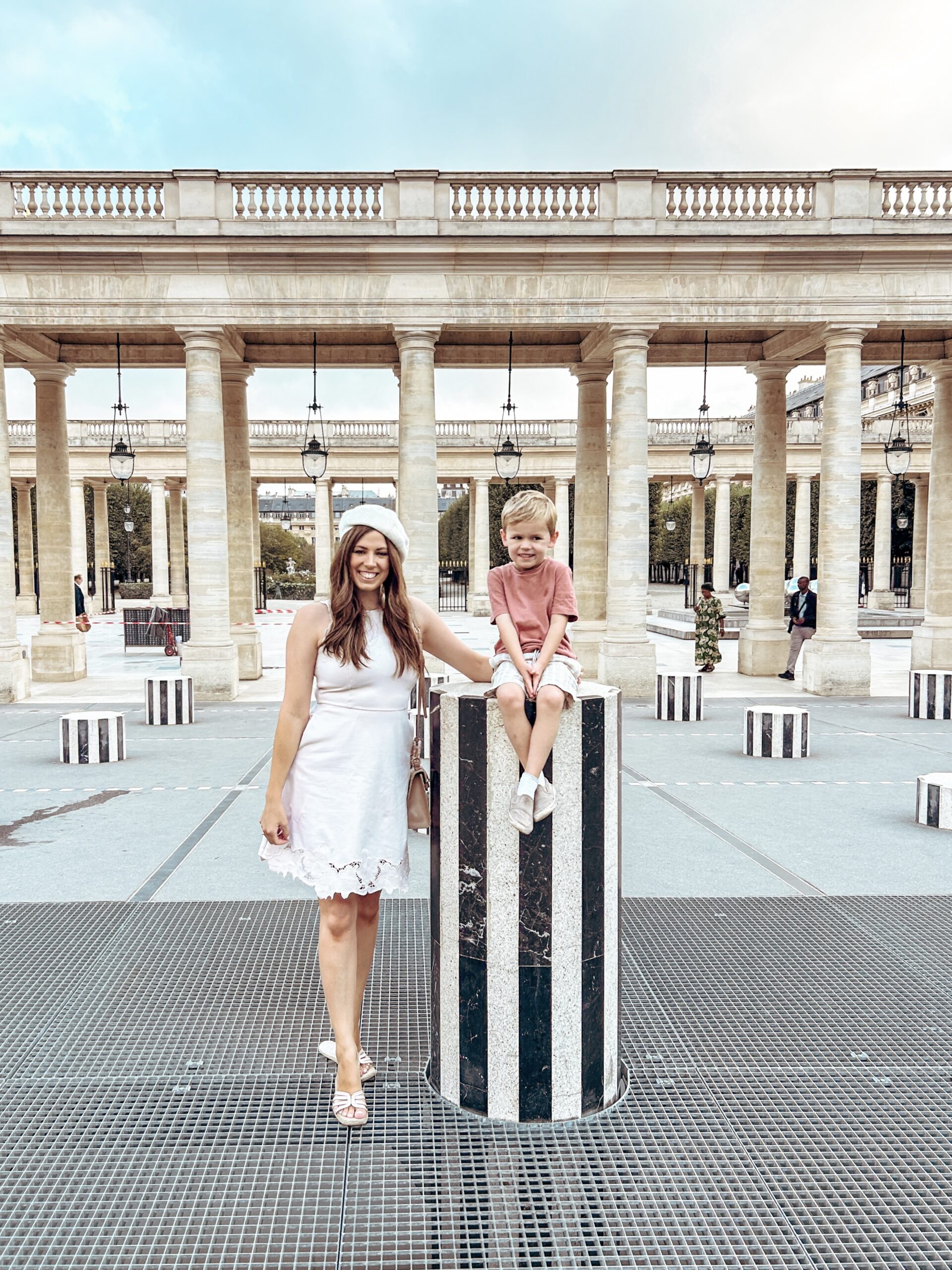 Colonnes de Buren at Palais Royal