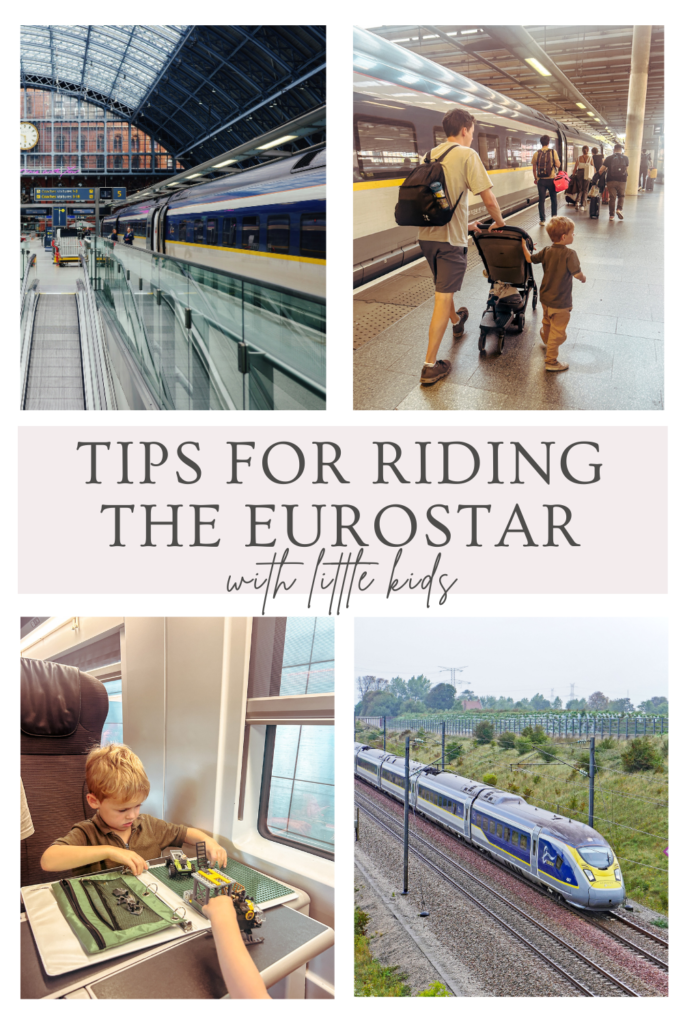 taking the Eurostar with kids