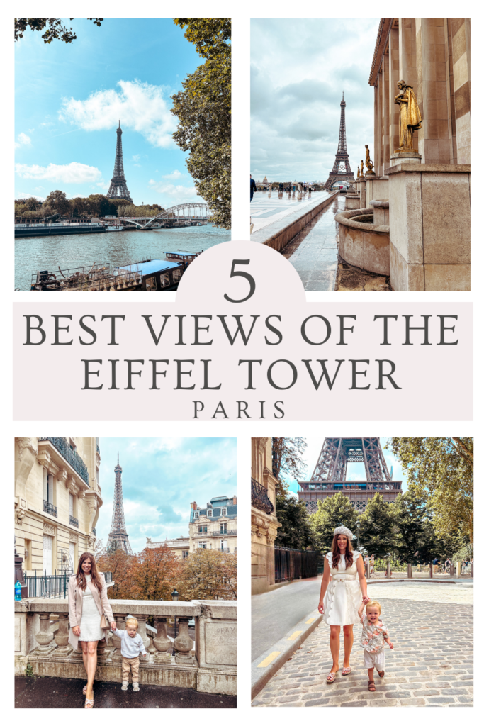 five best views of the Eiffel Tower