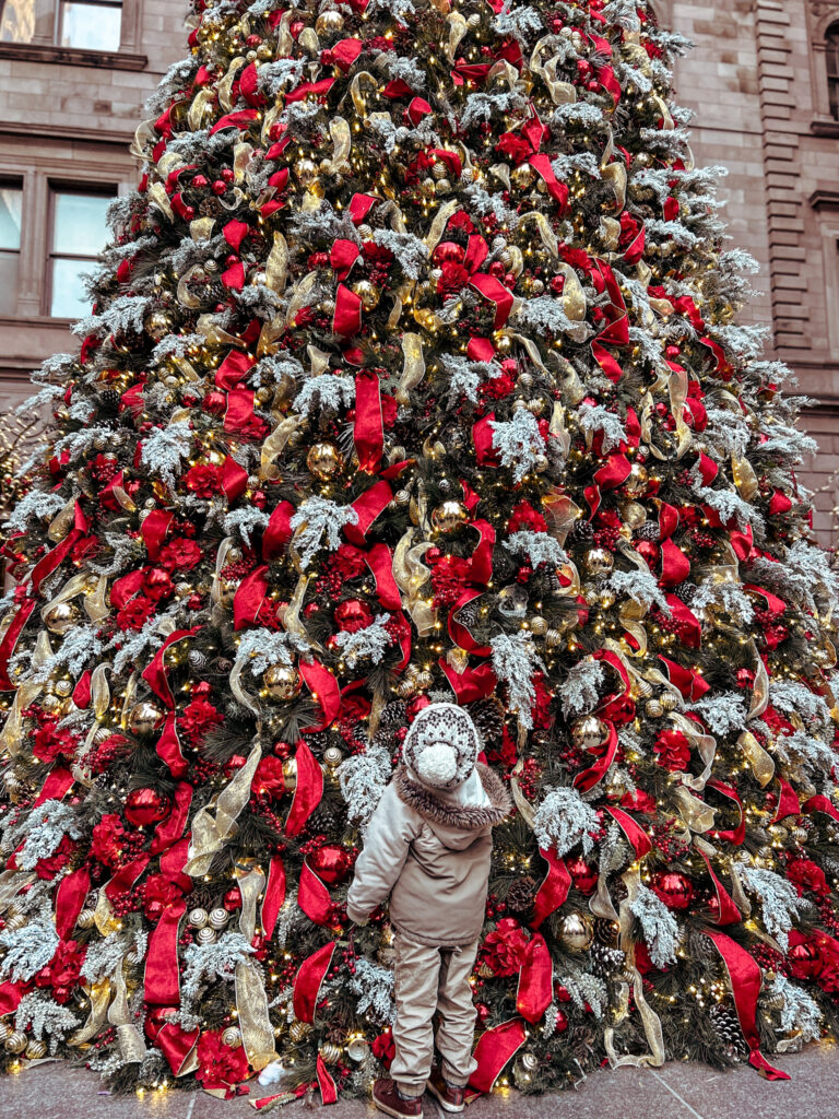 The Lotte New York Palace Christmas Tree