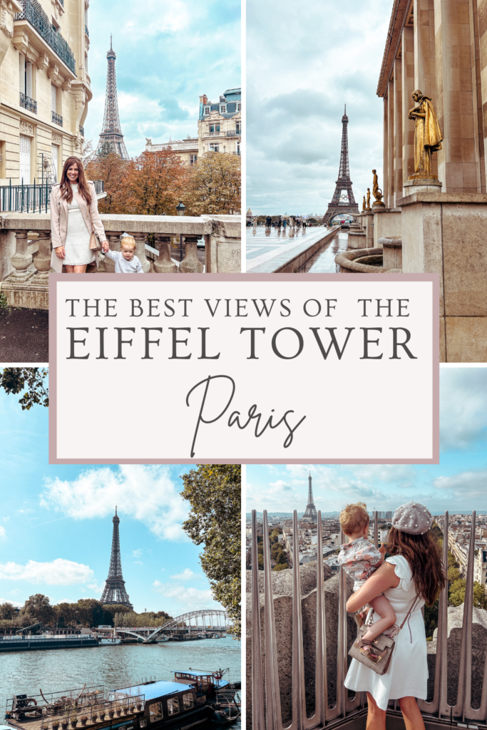 five best views of the Eiffel Tower