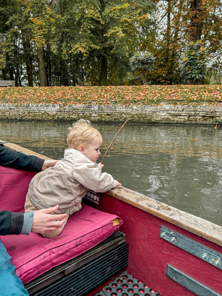 Punting with a stick