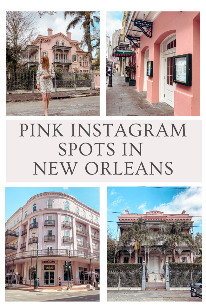 Instagram Spots and Pink Buildings in New Orleans