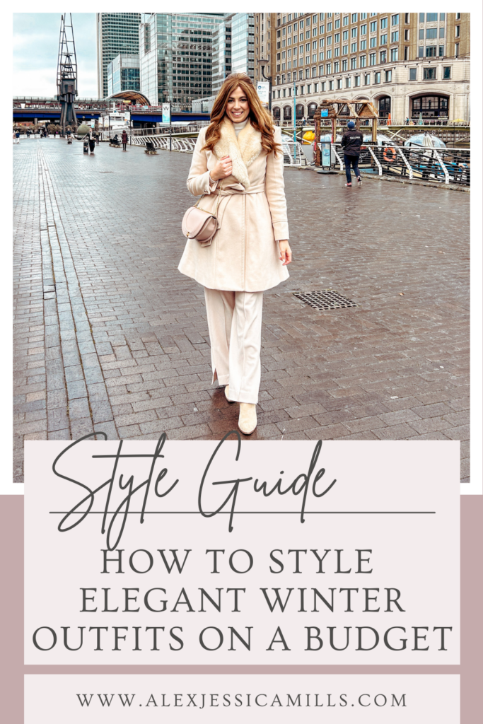 Styling elegant winter outfits on a budget