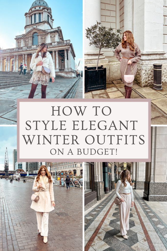 Styling elegant winter outfits on a budget