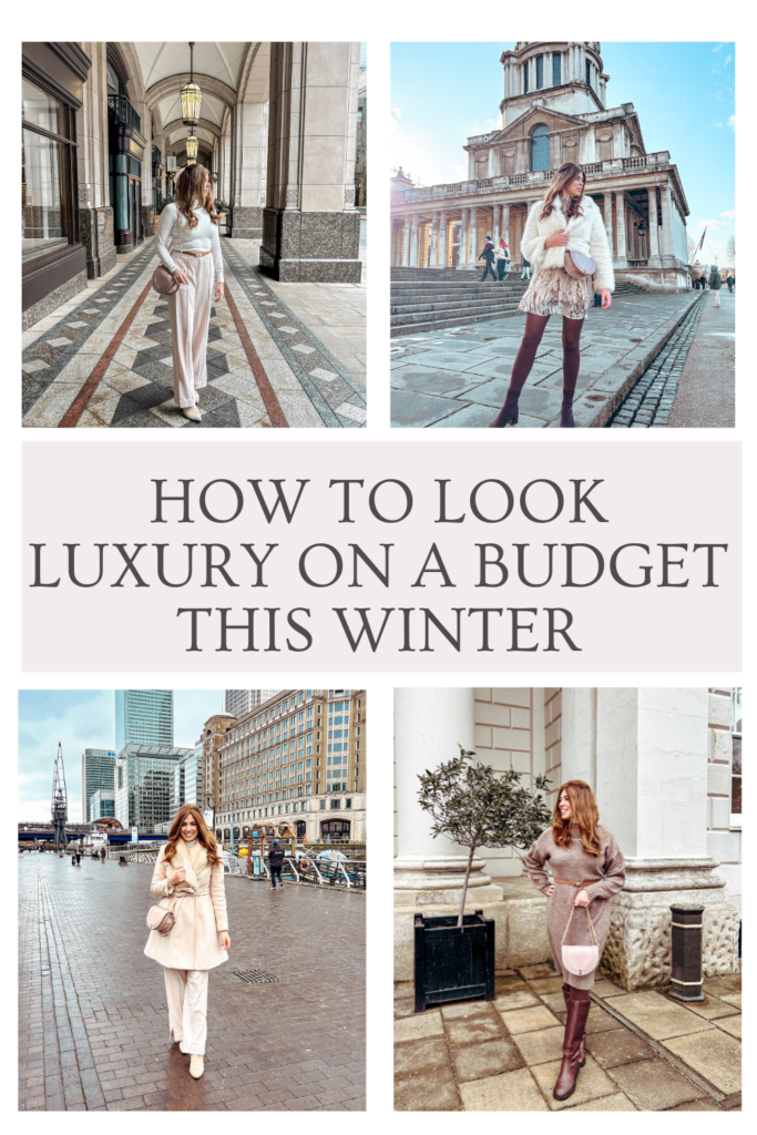 Styling elegant winter outfits on a budget