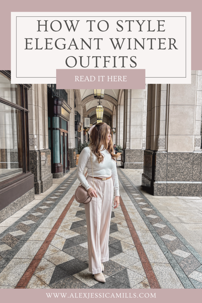 Styling elegant winter outfits on a budget