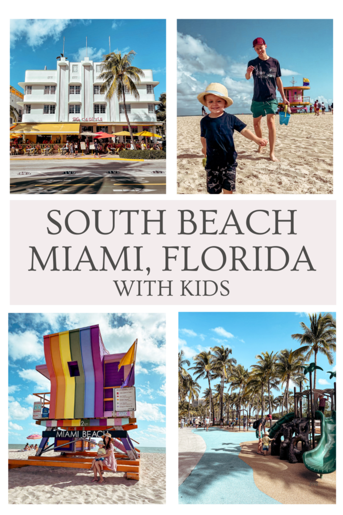 South Beach Miami with kids