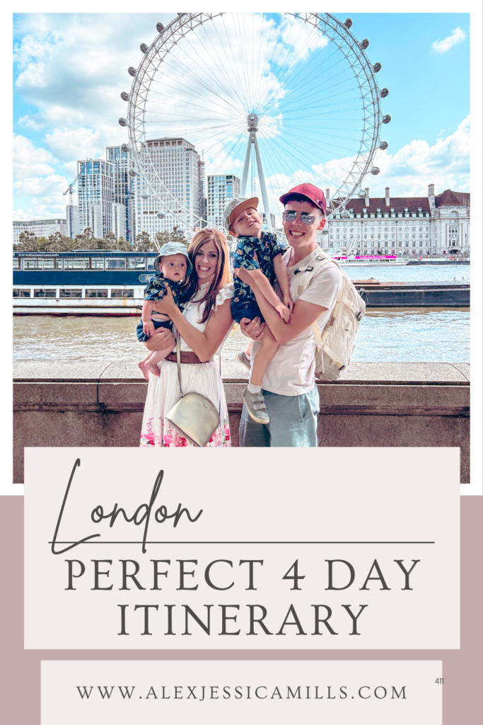 4 days in London with kids itinerary