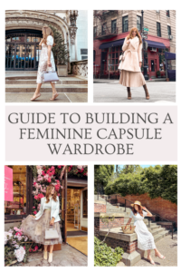 how to Build a feminine capsule wardrobe