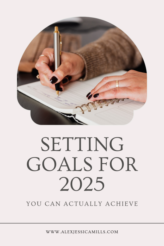 setting goals for 2025