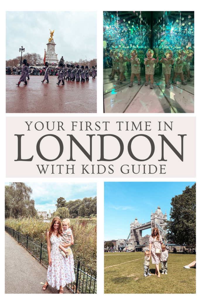 first time in London with kids