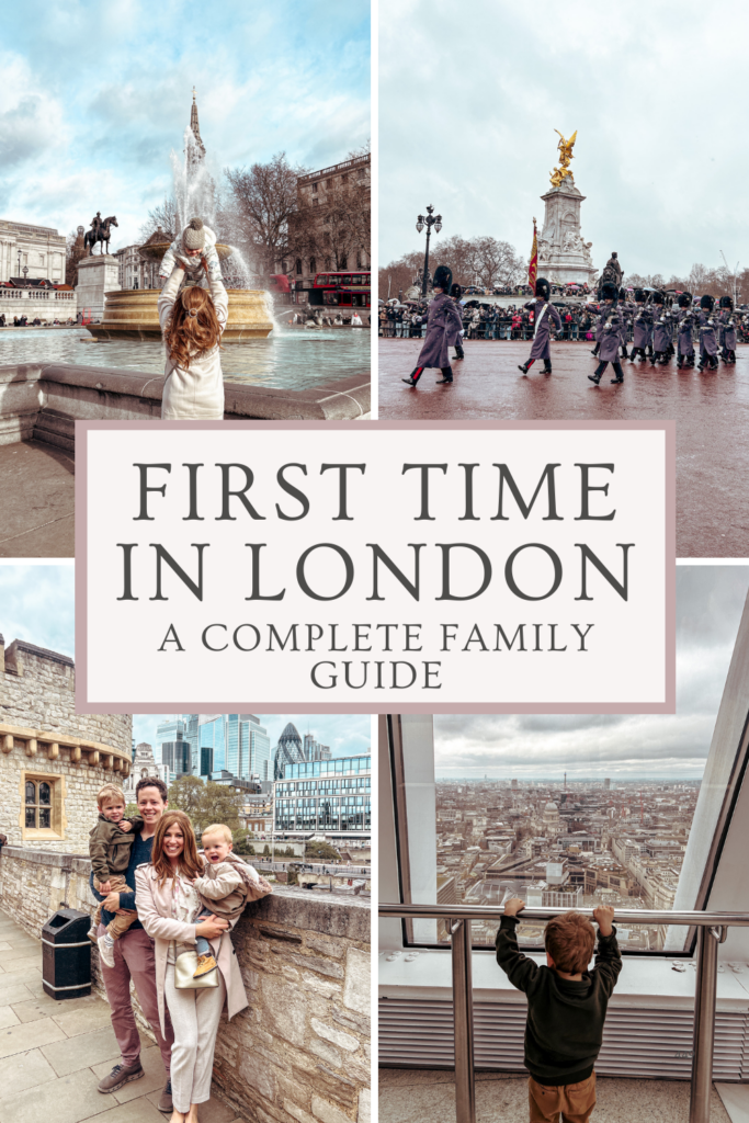 first time in London with kids - a family travel guide