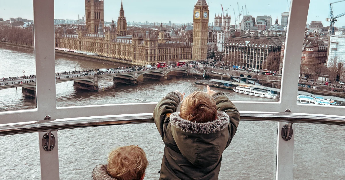 A perfect first family trip to London