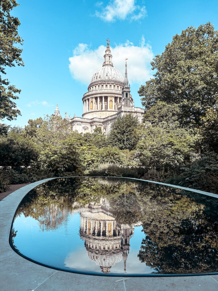 The Reflection Garden at St Paul's Cathedral