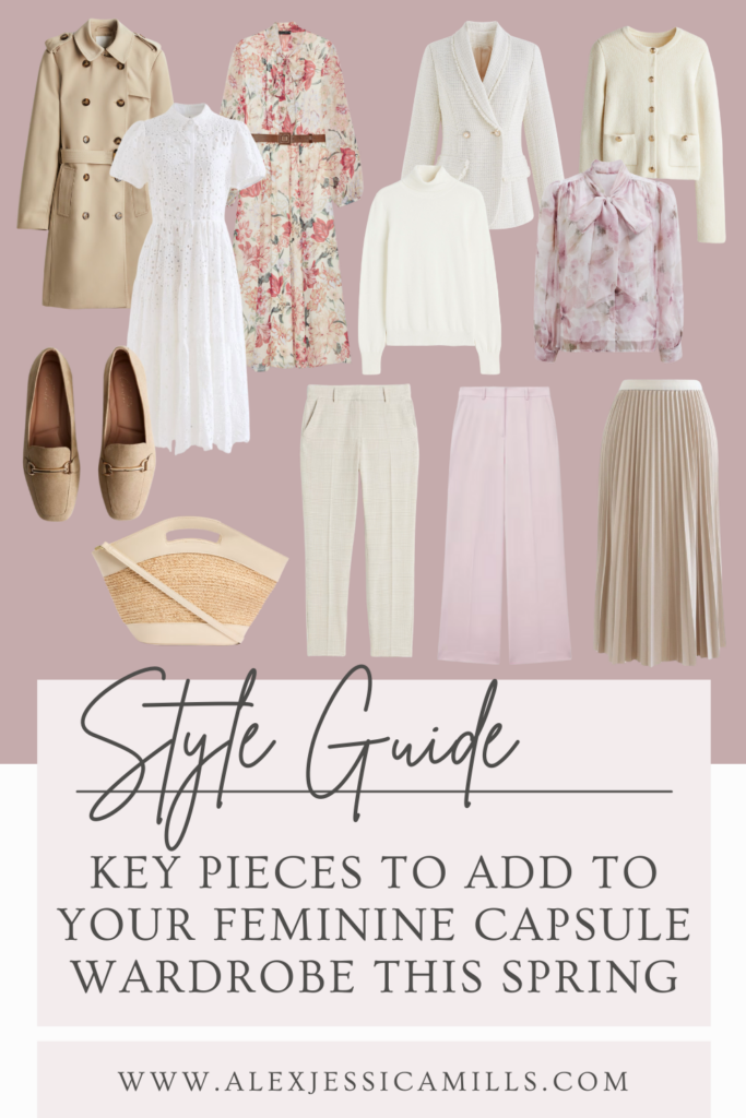 creating a spring capsule wardrobe