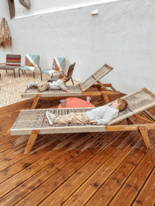 Relaxing at Dona Simone boutique hotel faro