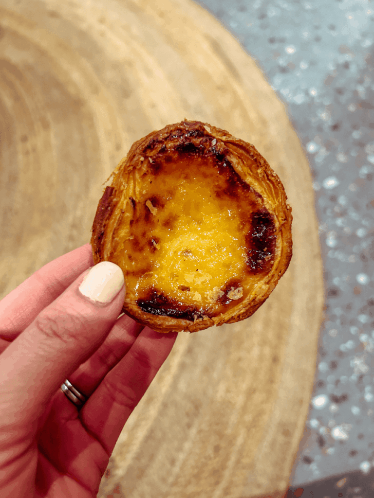 Trying Pastel de Nata