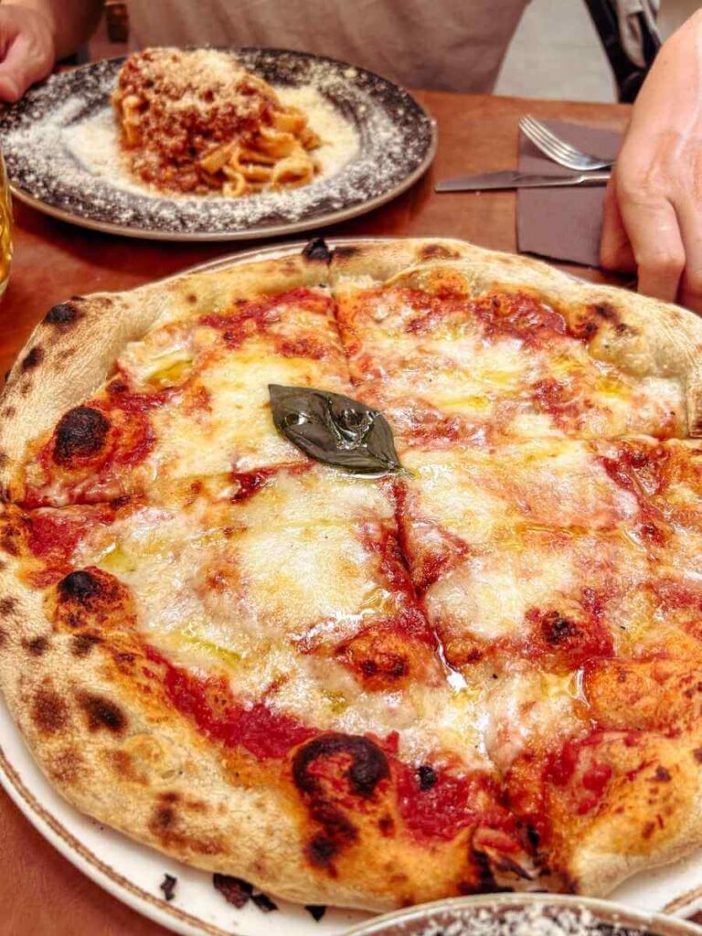 Classic Italian pizza in Rome - how many can you eat when spending 3 days in Rome Italy?