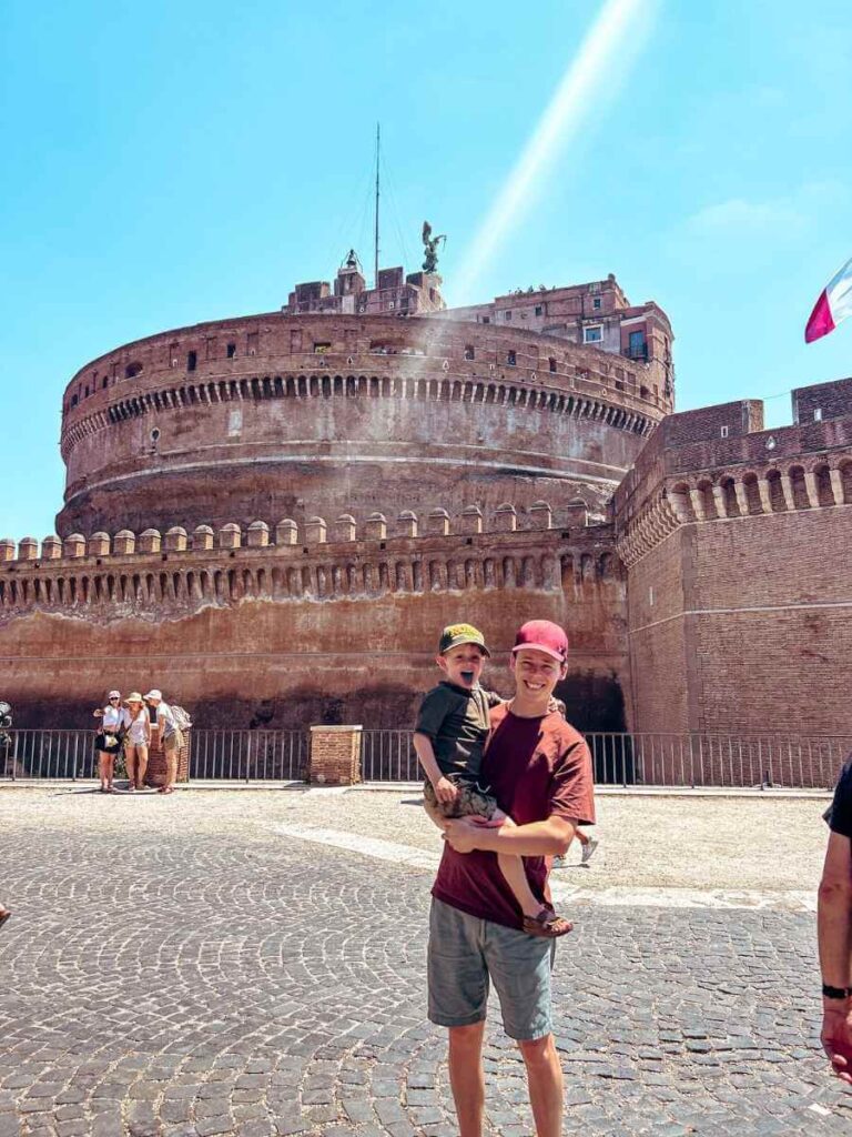 Historic view of Castel Sant’Angelo