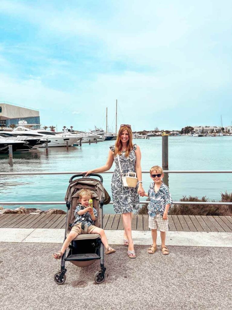 A day trip to Vilamoura during our Algarve Portugal Itinerary