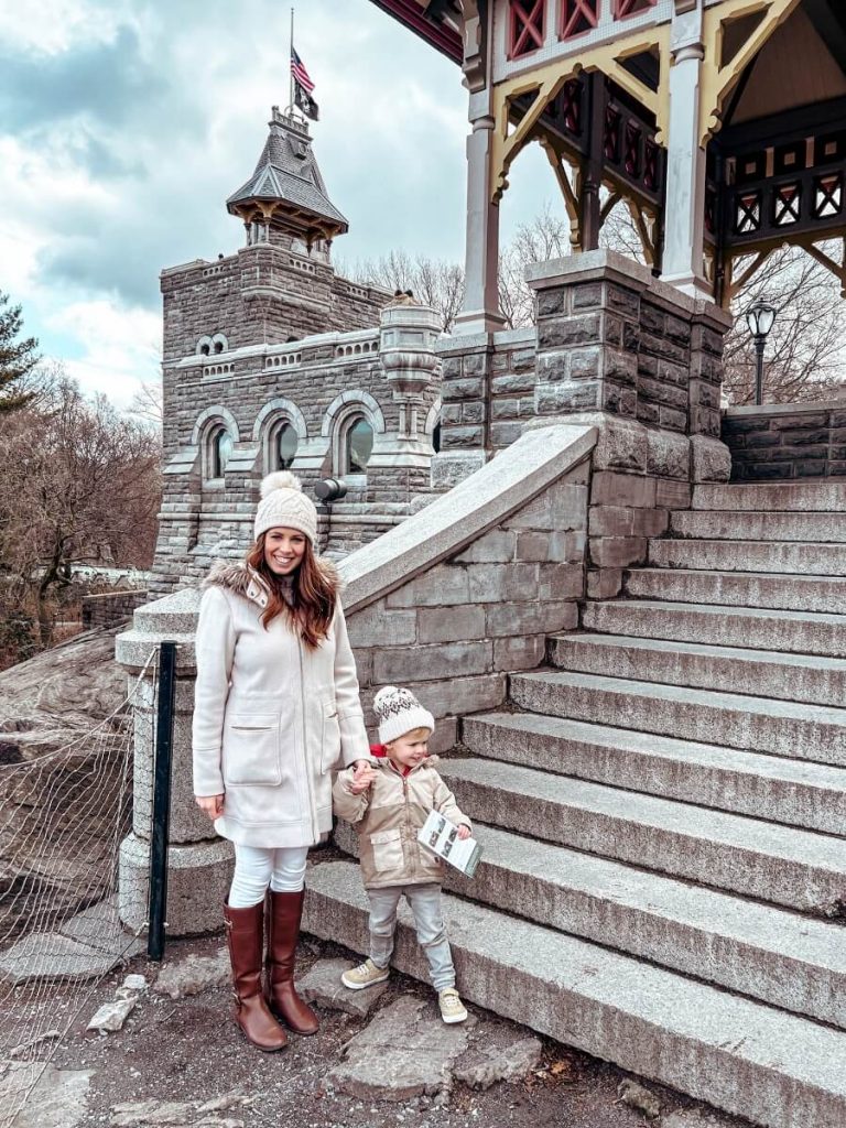 View of Belvedere Castle in Central Park, a popular New York Instagram spot.