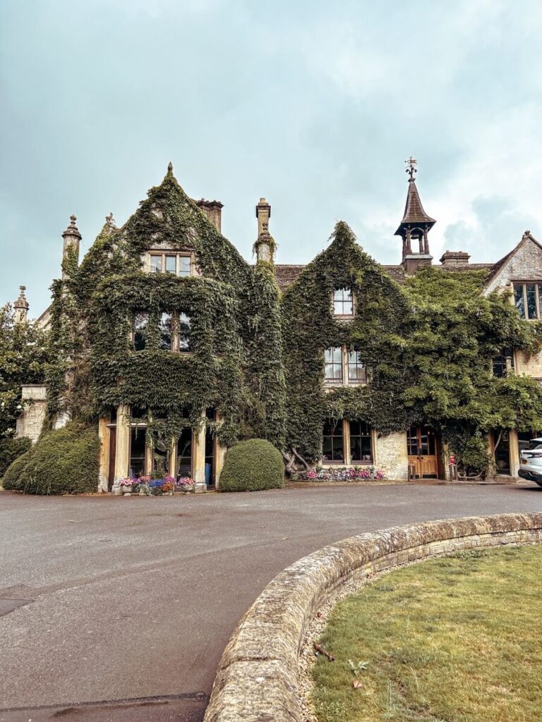 The Manor House Hotel, a charming place to stay when visiting the Cotswolds with family