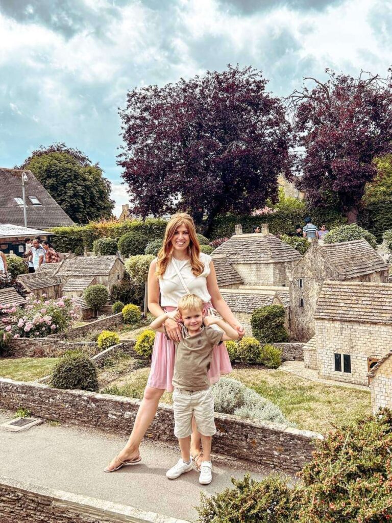 Exploring the model Village of Bourton-on-the-Water. One of the best places to visit in the Cotswolds.