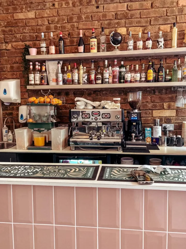 Em's Kitchen Edinburgh - an Instagrammable pink cafe in Edinburgh