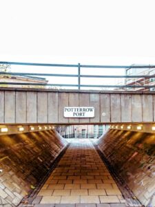 Potterow Port is said to be inspiration for a filming location in Harry Potter