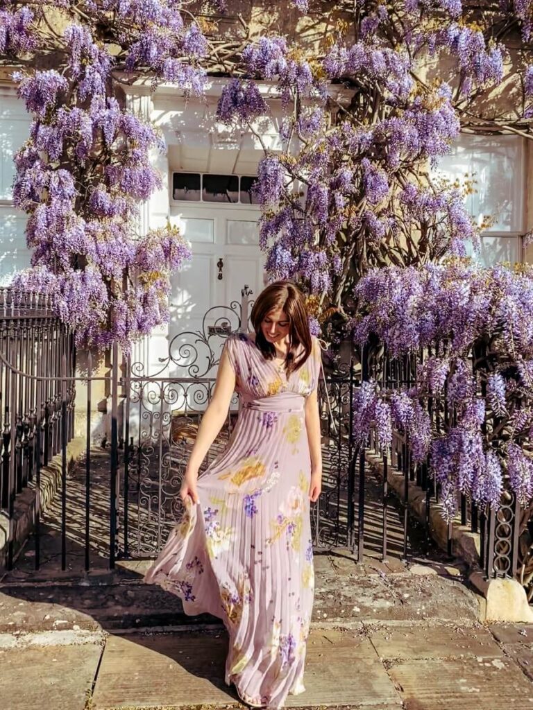 Camden Crescent, is a must visit Bath photo spot. especially in wisteria season.