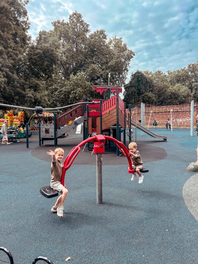Higginson Park Playground a perfect stop on your day trip to Marlow itinerary.