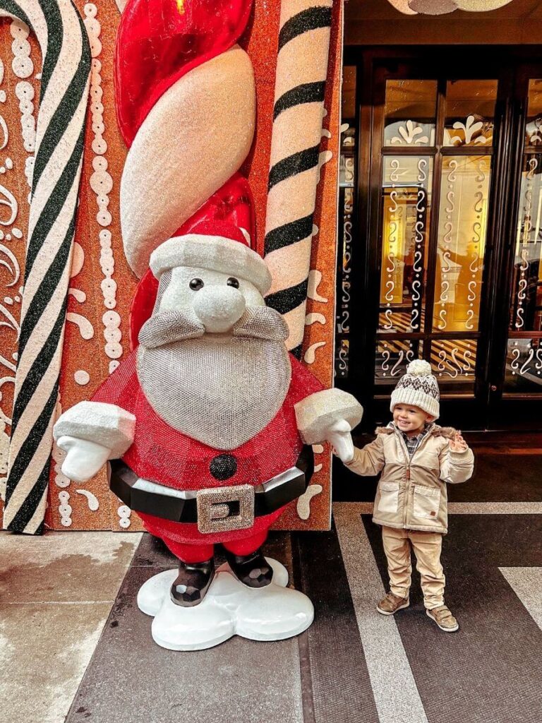 The Mark hotel puts up some of the best NYC Christmas decorations.