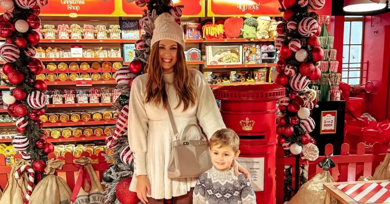 Visiting Santa at Hamleys , the best Santa's Grotto in London