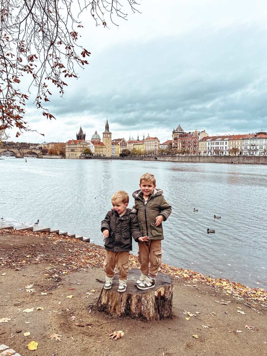 The views from Archer's Island. One of the most beautiful Prague Photo spots.