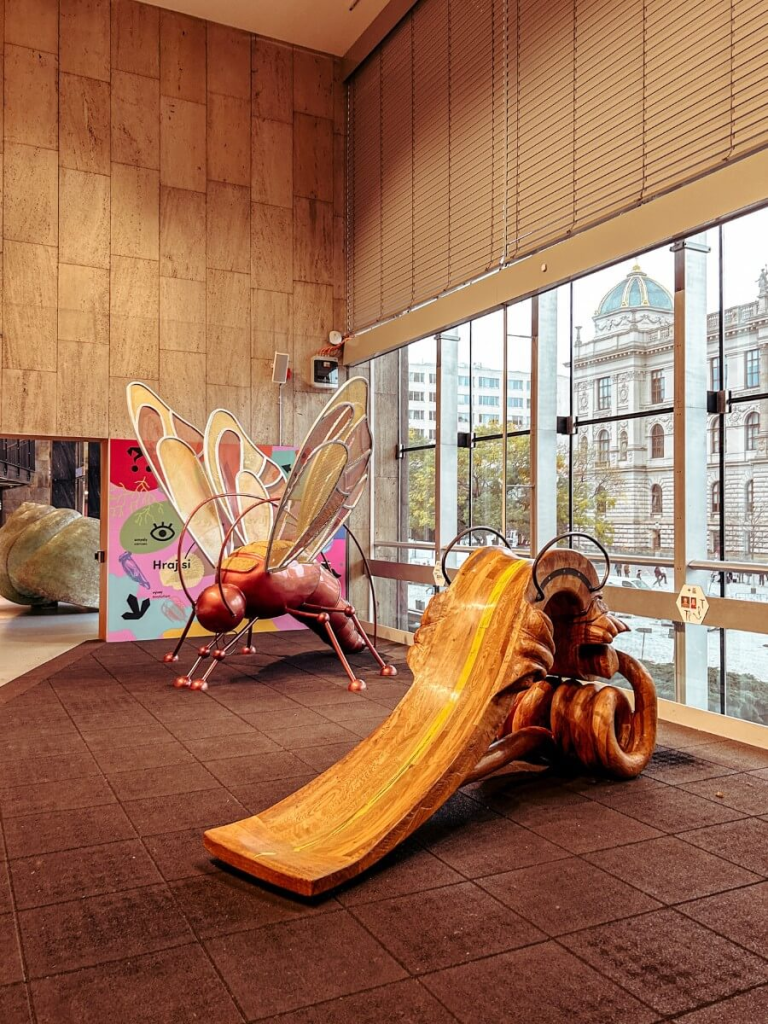 The Children's museum is one of the best places to visit in Prague with kids.