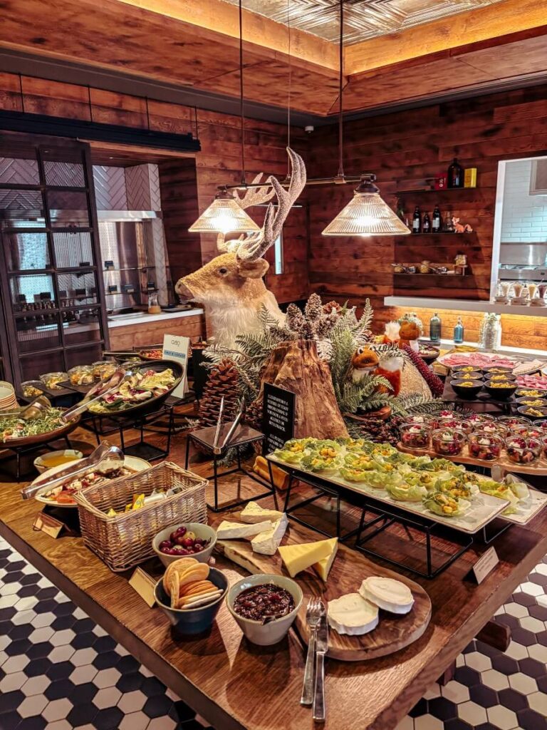 OXBO Bankside brunch unlimited starter buffet