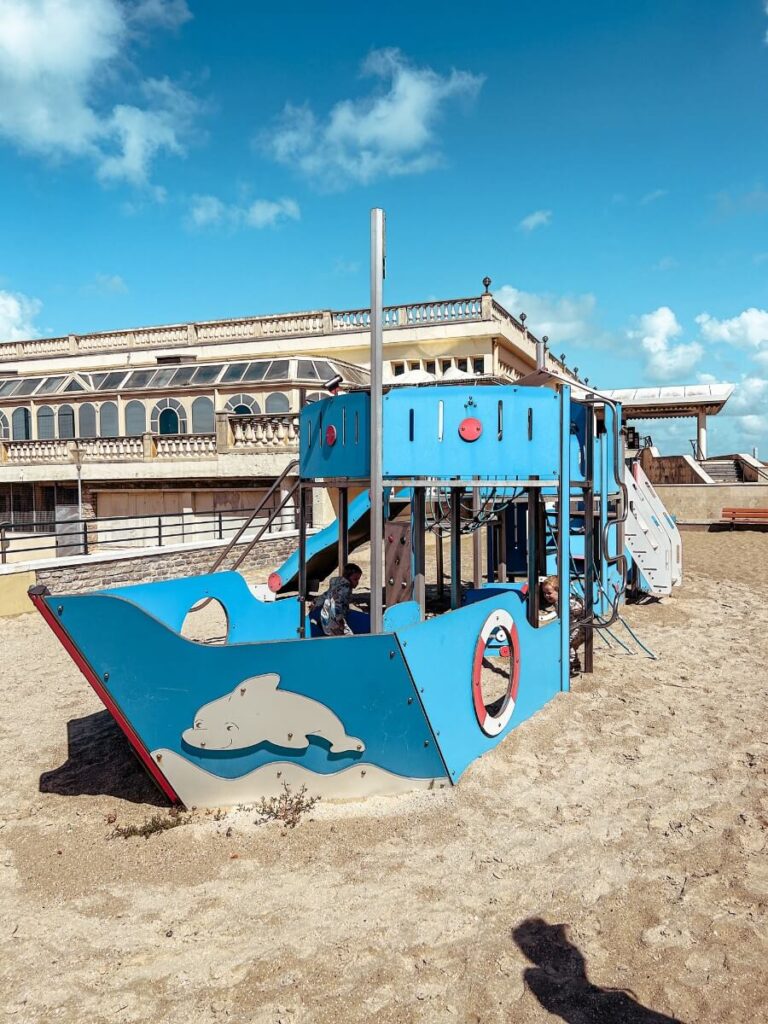 A fun playground in Le Tréport
