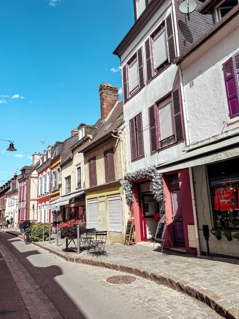 The picturesque town of Saint-Valery-sur-Somme.